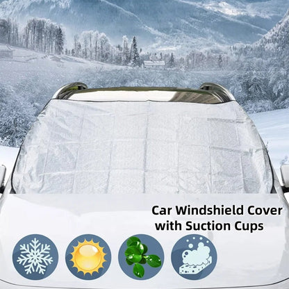 ⏳Time-Limited Special⏰Car Windshield Cover with Suction Cups