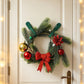 🎄Hot Sale🎁 Silicone Christmas Wreath Ties & Traceless Hooks – Reusable, Damage-Free Holiday Decor Hanging Kit ✨