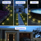 Outdoor Garden Solar Ground Light (4 Pack)