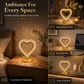 📢50% OFF !! ⏰Geometric Crystal Night Light❣️Touch Control, 3 Colors, USB Rechargeable, Bedroom Glow🌟