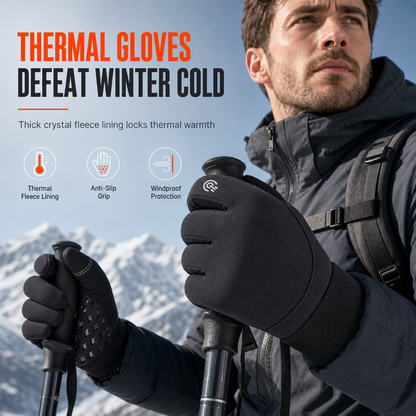 ⏳Hot Sale For Winter❄️High-quality Thermal Gloves – Warm, Touchscreen, Non-slip☑️