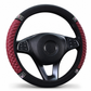 ✨Buy 1 Get 1 Free✨Rhinestone Steering Wheel Cover – Quilted PU Leather & Sparkling Details for a Glam Car Interior ❤️⭐