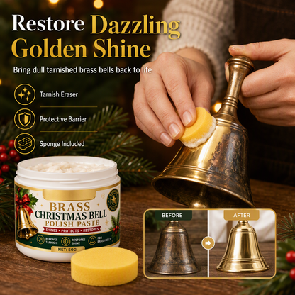 ✨Buy 1 Get 1 Free🔔Brass Bell and Copper Polish Cream for Tarnish and Oxidation Removal