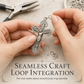 ✨50% OFF✝️Zinc Alloy Pardon Crucifix with and Saint Benedict Medals Religious Charm for Jewelry Making