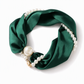 Magnetic Clasp Pearl Scarf Necklace