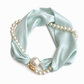 Magnetic Clasp Pearl Scarf Necklace