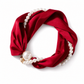 Magnetic Clasp Pearl Scarf Necklace