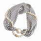Magnetic Clasp Pearl Scarf Necklace