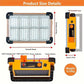 Solar Powered Portable Handheld Lantern