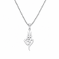 Stainless Steel Shiva Trishula Om Symbol Hindu Amulet Jewelry