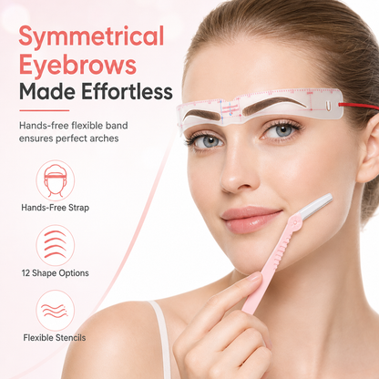 Precision Brow Stencil Set
