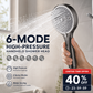 🔥50% OFF!!🔥6-Mode High-Pressure Handheld Shower Head
