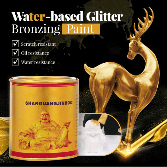 🎁Buy 2 Get 1 Free⏳Water-based Glitter Bronzing Paint