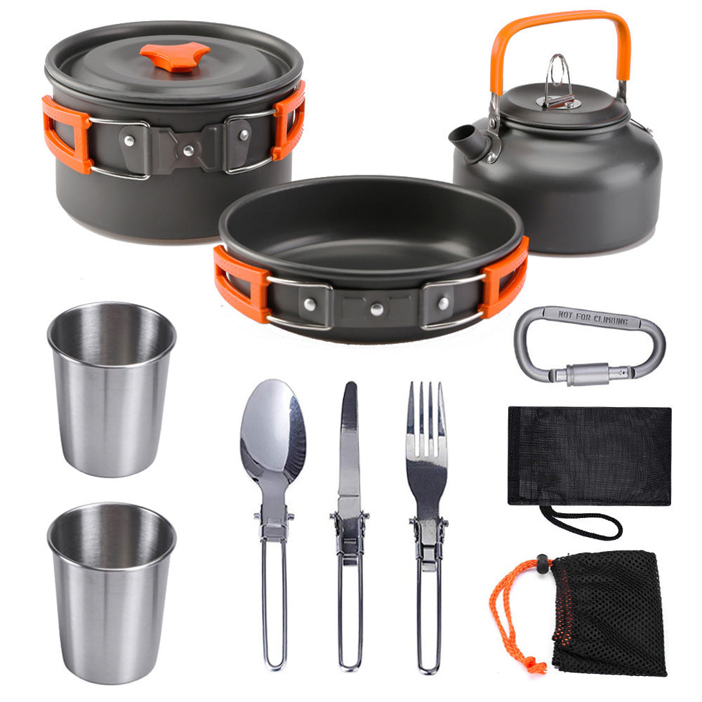 🔥Outdoor Essentials🔥Aluminum Outdoor Camping Cookware Set – yamloveme