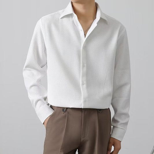 Men's Premium Fabric Button Down Shirt