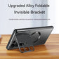 📱Luxury Aromatherapy 2-in-1 Metal Frame with Lock Foldable Lens Kickstand Magnetic Charging Transparent Phone Case for Samsung