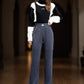 🔥Holiday Sale🔥High Waist Wide Leg Corduroy Pants