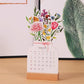 💐2024 Bloomy Flowers Desk Calendar