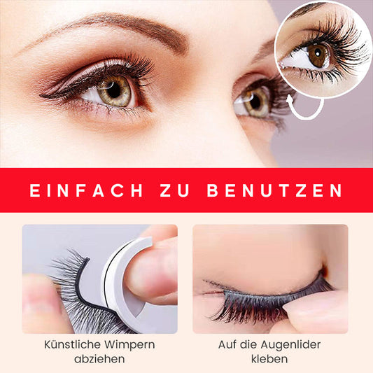 🔥Christmas sale $9.99🔥Buy 1 get 1 free🎅Reusable self-adhesive false eyelashes