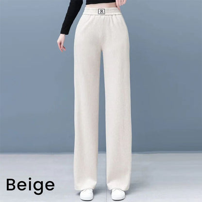 🔥HOT SALE 26.99🔥Great Gift! High-waist Slimming Casual Draped Straight-leg Pants(46%OFF)