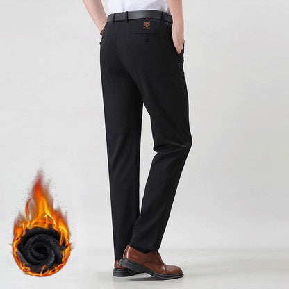 🔥Free Shipping✈Men’s Fashionable Stretch Plush-lined Suit Pants