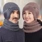 🔥Hot-sale🔥Winter Knitted Thermal Beanie Cap & Scarf