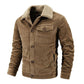 Trendy Lapel Winter Warm Men's Jacket