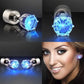 Stylish LED Luminous Crown Earrings